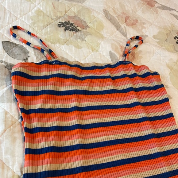 Colorful Stripped Bodycon Dress - Picture 7 of 7